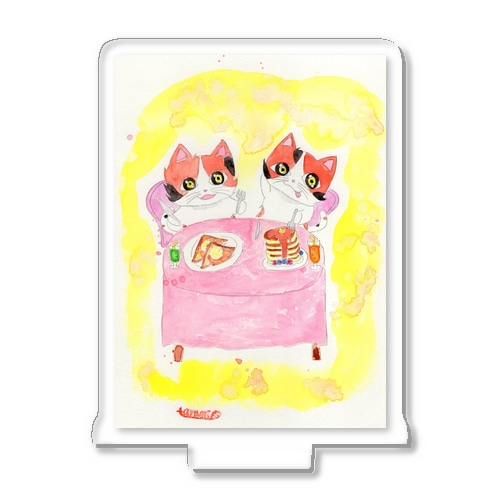 にゃんことおやつ🥞❣️✨ Acrylic Stand