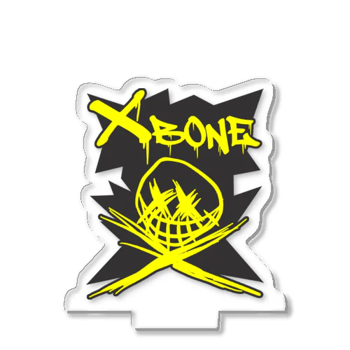 RAKUGAKIXBONE YELonBLK Acrylic Stand