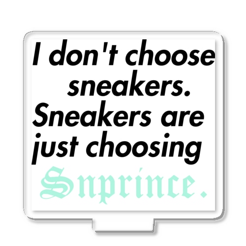 Snprince Statement Acrylic Stand