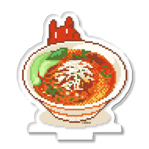 メンダコラーメン「メンメン麺」激辛 Acrylic Stand