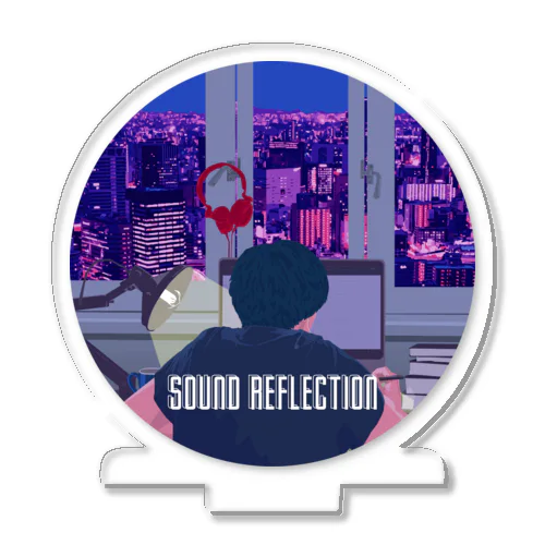 Sound Reflection | COZY RADIO Acrylic Stand