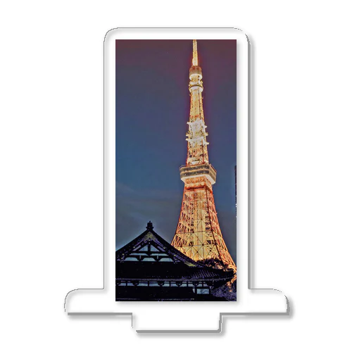 夜の東京タワー Acrylic Stand