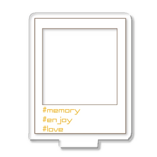 自分だけのブロマイド。 Acrylic Stand