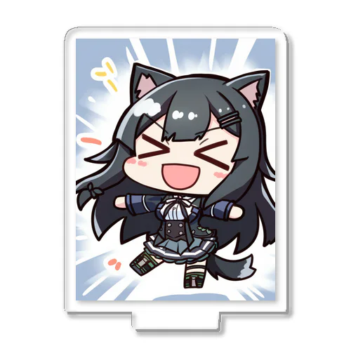 BIGSmile黒猫ちゃん Acrylic Stand