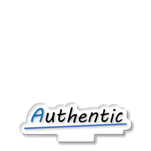 Authentic（頭文字青） アクリルスタンド