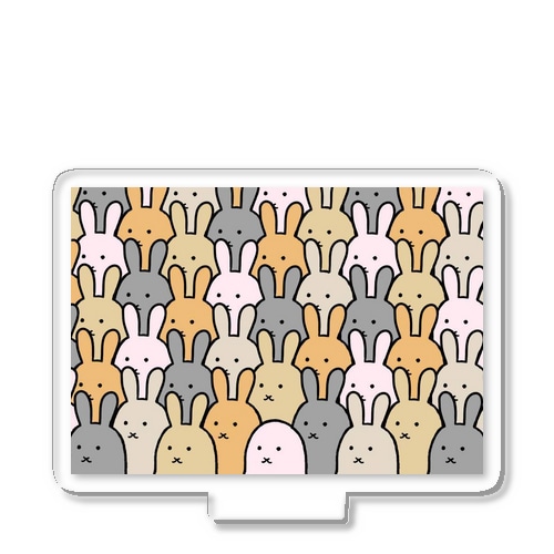 虚無ったうさぎさんたち Acrylic Stand