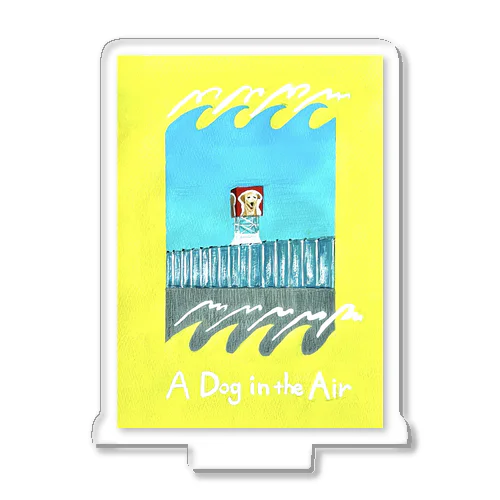 A Dog in the Air Acrylic Stand