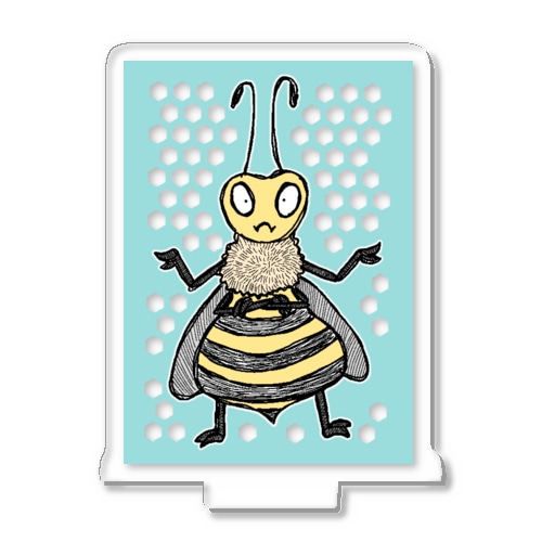 Bee  Trouble Acrylic Stand