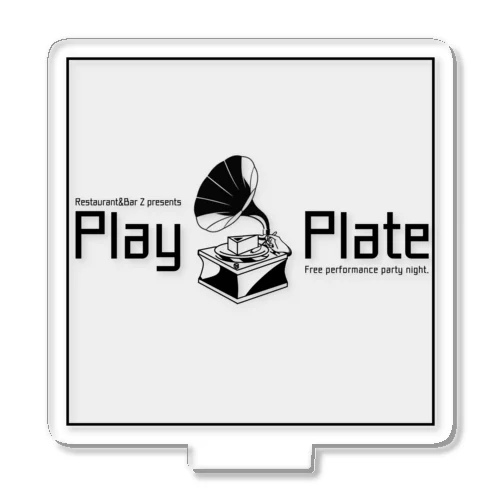 play plateグッズ Acrylic Stand