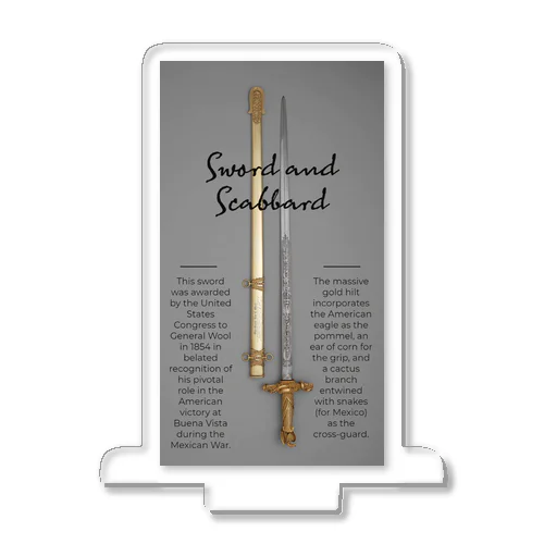 剣と鞘　Sword and Scabbard Acrylic Stand