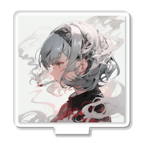 smoke girl Acrylic Stand