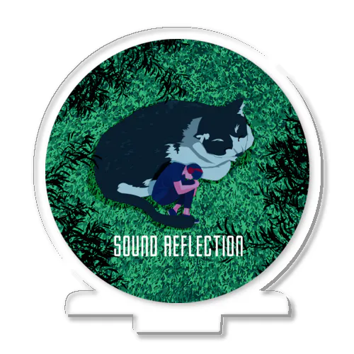 Sound Reflection | FOREST CAT Acrylic Stand