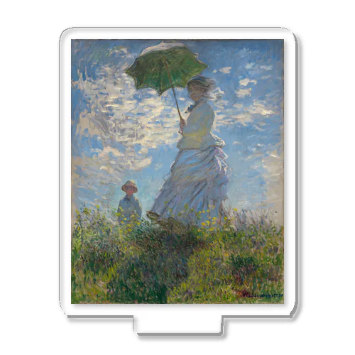 散歩、日傘をさす女性 / Woman with a Parasol - Madame Monet and Her Son アクリルスタンド