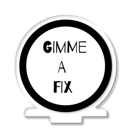 シド・ヴィシャス　GIMME A FIX アクリルスタンド