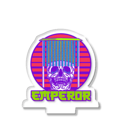 【後面】skeleton emperor アクリルスタンド