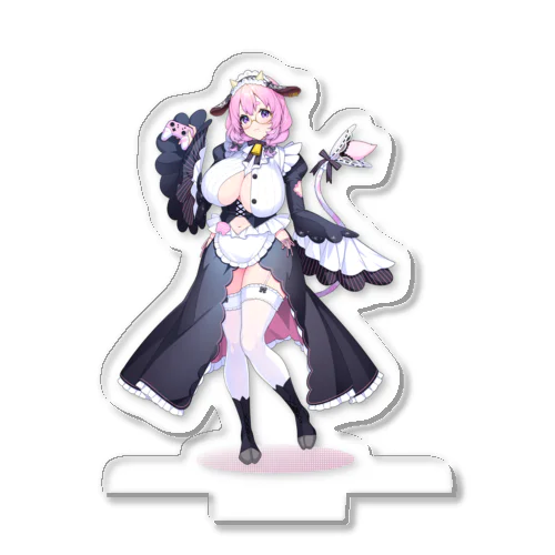 まろやか牛乳　メイド衣装キービジュアル Acrylic Stand