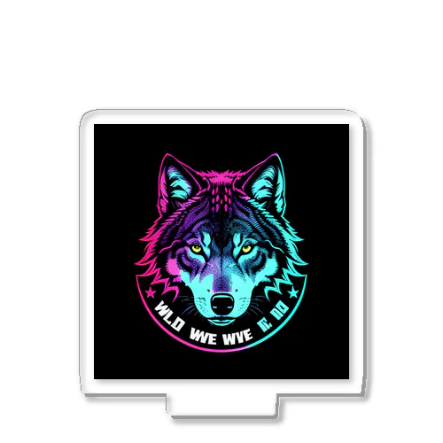 WOLF(1) Acrylic Stand