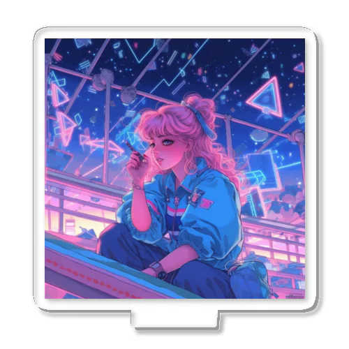 ネオンシティ シリーズ　夜景 Neon Nightscape アクリルスタンド