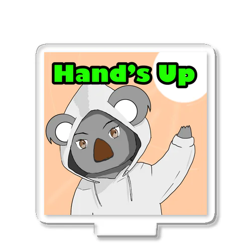 Hand's Up Koalas Acrylic Stand