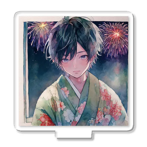 001_fireworks Acrylic Stand