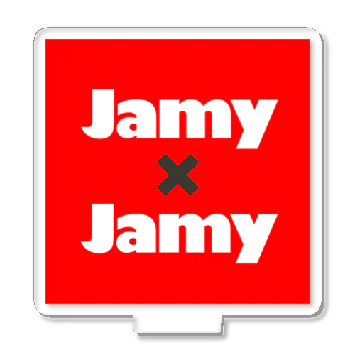 JamyJamyStudio公式ロゴグッズ アクリルスタンド