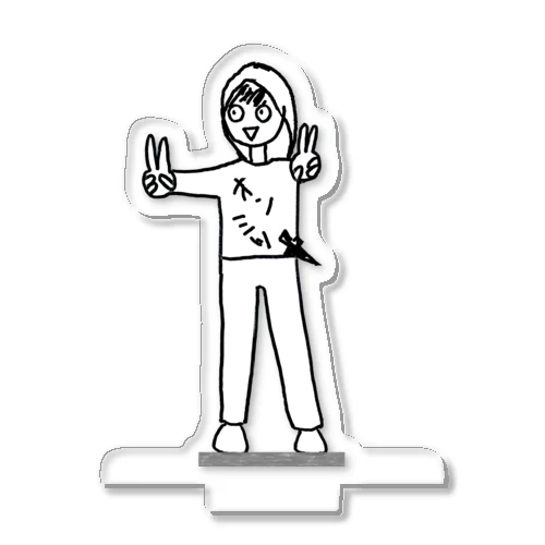 盗賊の符丁で味方に合図を送るローグ Acrylic Stand