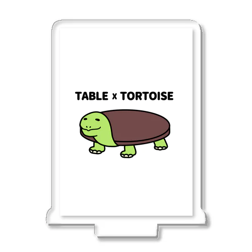 家具動物 TABLE×TORTOISE Acrylic Stand