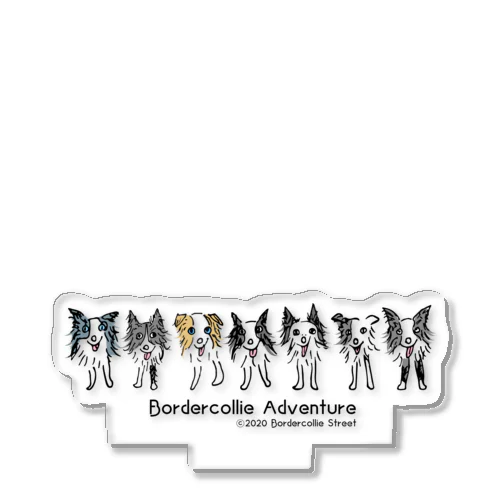 Bordercollie Adventure709 アクリルスタンド