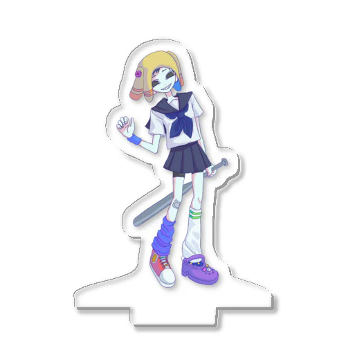 反抗期かもしれない Acrylic Stand