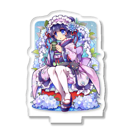 君は紫陽花-Ms.Hydrangea☂️ - A Acrylic Stand