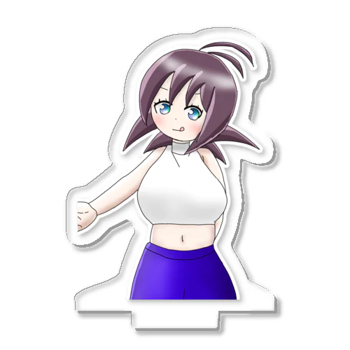 アホ毛女の子 Acrylic Stand