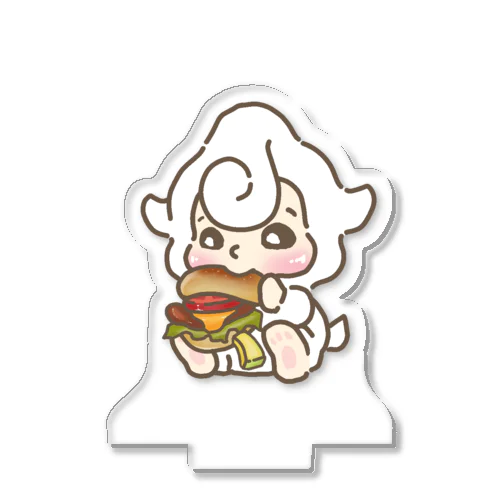 【飯テロはうす】テロちゃん / ハンバーガー アクリルスタンド