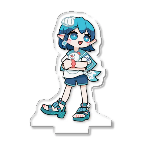 BLUE ECHOES ポンだるま Acrylic Stand