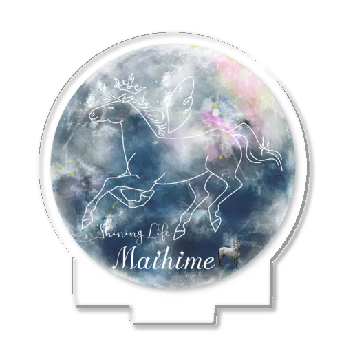 Shining Life Maihime. by Horse Support Center Acrylic Stand