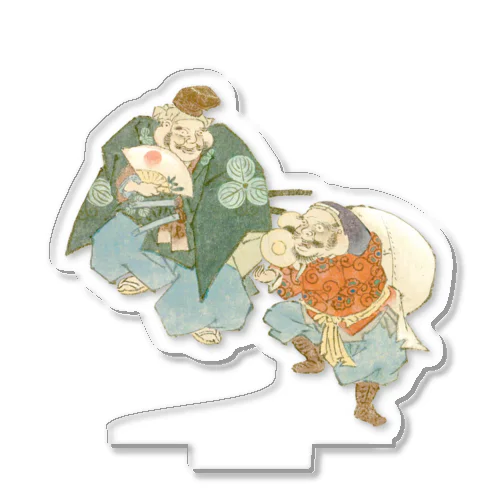 大黒天　恵比寿天　神田明神祭禮繪卷 [3]　Kanda Myojin Festival Religious Painting [3] Acrylic Stand