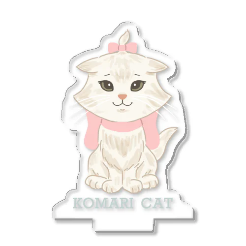 KOMARI CAT Acrylic Stand