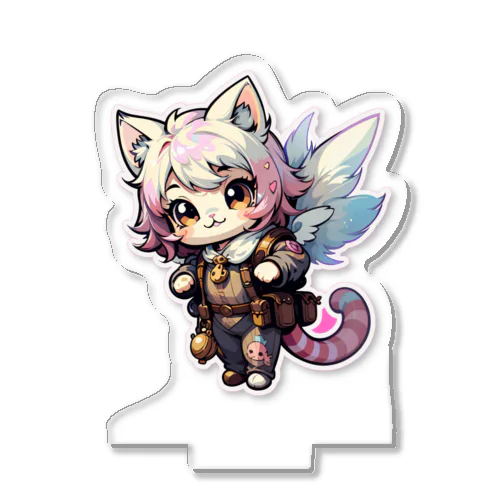 PinkCat Acrylic Stand