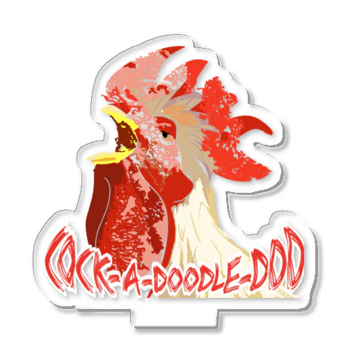 cock-a-doodle-doo Acrylic Stand