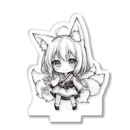 きつねっ娘ふぅちゃん - 習作編 - Acrylic Stand