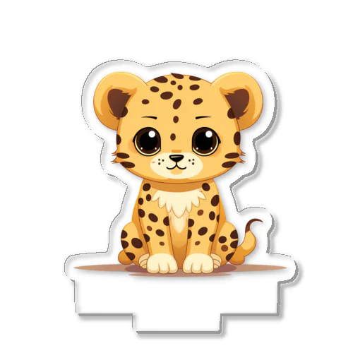 cute cheetah Acrylic Stand