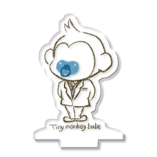 Tiny monkey babe スーツ Acrylic Stand