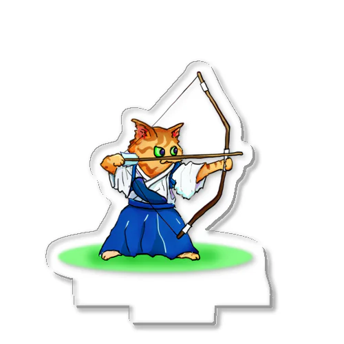 弓道ねこちゃん。 Acrylic Stand