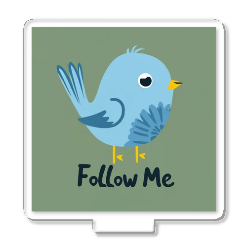 Follow me! Acrylic Stand