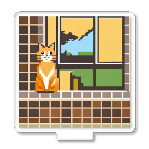 ドット絵の猫 アクリルスタンド