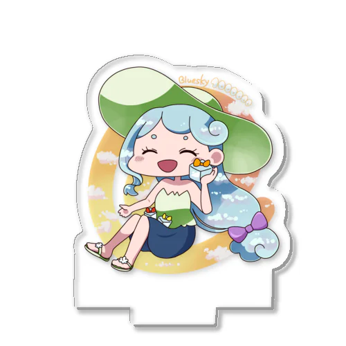 でふぉかわBlueskyちゃん(ミリオン) Acrylic Stand