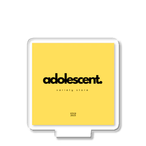 adolescentロゴグッズ Acrylic Stand