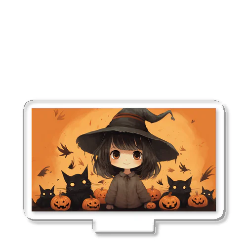 魔女っ子MEGU ハロウイン風 Acrylic Stand