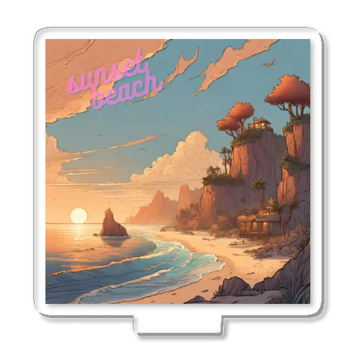 sunsetbeach Acrylic Stand