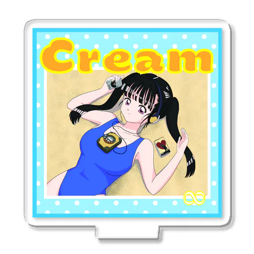 Japanolofi Records 42th Cream Goods Acrylic Stand