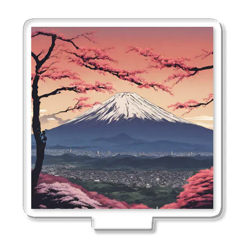 富士山 アクリルスタンド